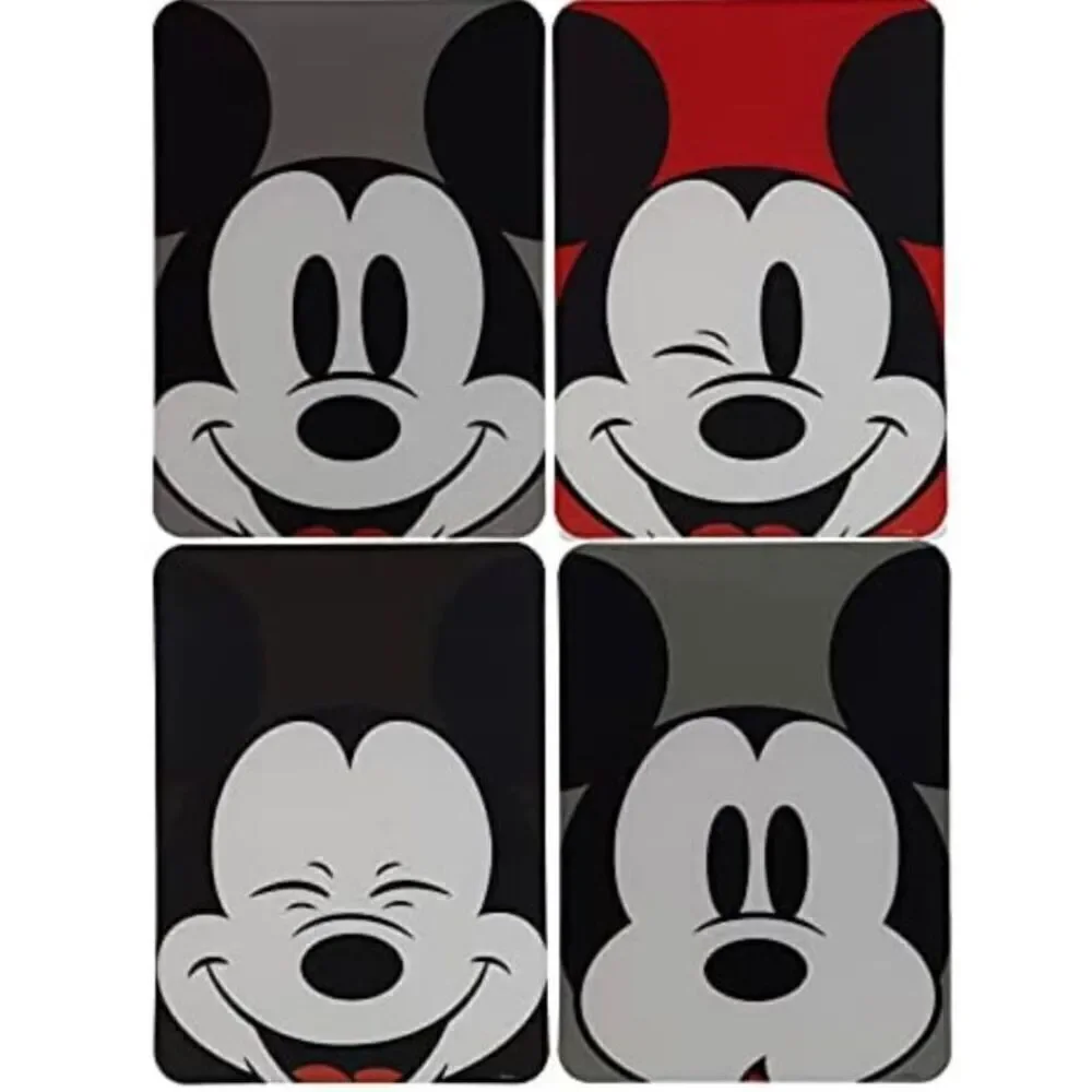 NWT Disney Mickey Mouse Flexible 4 Pack Cutting,Chopping  Boards 8x11” BPA Free